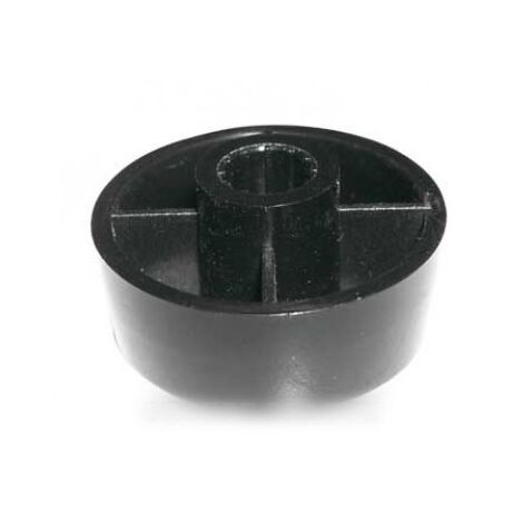 Bouton de programmateur noir pour Four DE DIETRICH 72X0403