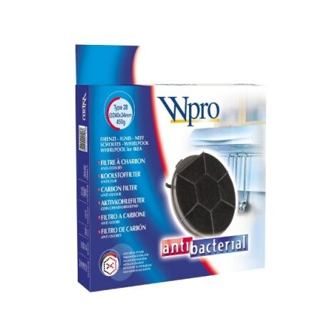 FILTRE CHARBON pour HOTTE WHIRLPOOL - 481248048164 (1/4)