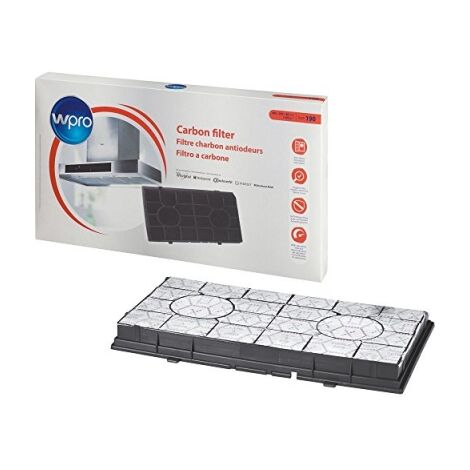 Wpro chf190/1 – Hotte Accessoires/Filtre à charbon actif type 190 pour chaleur tournante d'Exploitation/Convient pour de nombreu