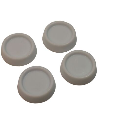 KITANDOVE 4pièces Patins Antivibrations Caoutchouc Pour Haut-parleurs Absorbeurs De Chocs Pour Amplificateurs Et Meubles