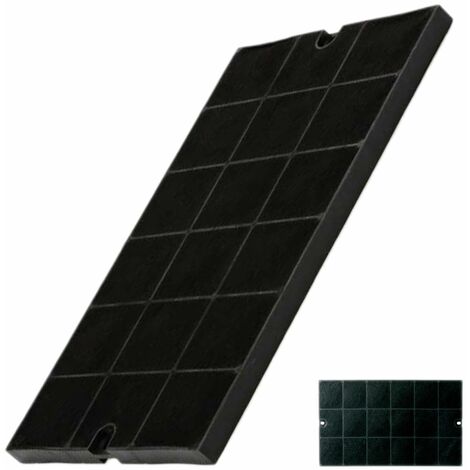 Filtre charbon (445x270mm) (92X3609, EFF52) Hotte ARTHUR MARTIN ELECTROLUX, DE DIETRICH, ELECTROLUX, FABER FRANKE, INDESIT, KEOPS, ROBLIN, SCHOLTES, VOGICA, ZANUSSI (1/2)