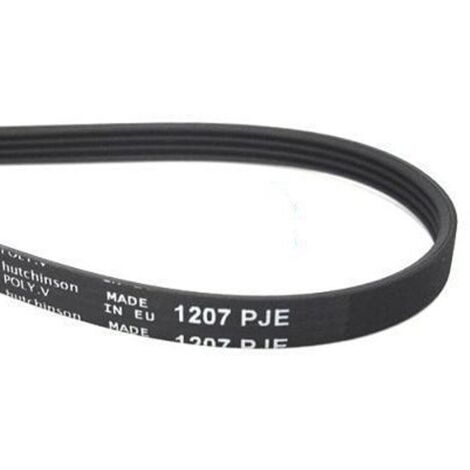 Courroie 1207 J4 (61867-21715) (481235818204) Lave-linge WHIRLPOOL, LADEN, IGNIS, INDESIT, BAUKNECHT, PROLINE, RADIOLA, ARISTON (1/3)