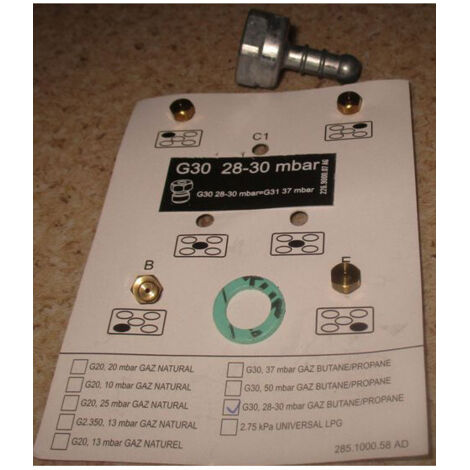 Sachet injecteur, gicleur butane