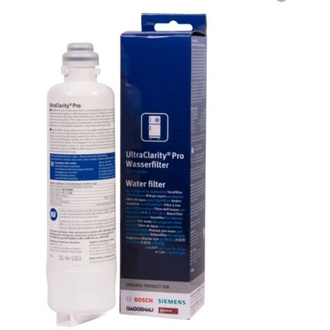 Filtre à eau ultraclarity pro pour réfrigérateur – Compatible Bosch, Siemens, Neff, Gaggenau – Filtration efficace pour eau pure (1/2)
