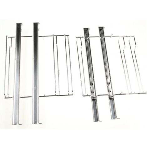 Glissière télescopique double d'origine (17001568) Four, cuisinière CONSTRUCTA, SIEMENS, BOSCH