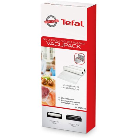 2 rouleaux pour emballage sous vide - Tefal - xa256010