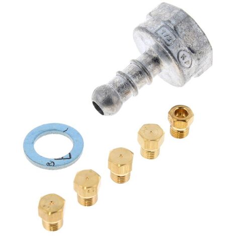 Jeu d'Injecteurs, gicleurs gaz butane/propane d'origine (C00299209) Four, cuisinière INDESIT (1/2)