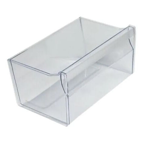 Whirlpool – Bac à légumes transparent ergonomique pour réfrigérateur – Pièce détachée compatible – Optimise le rangement et la fraîcheur des aliments (1/3)
