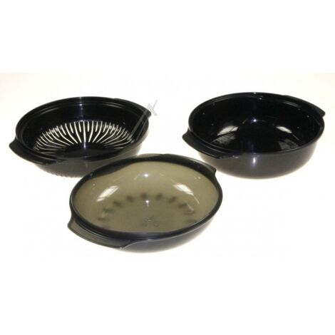 Whirlpool - récipient de cuisson vapeur ø 21,5cm - stm0065 -