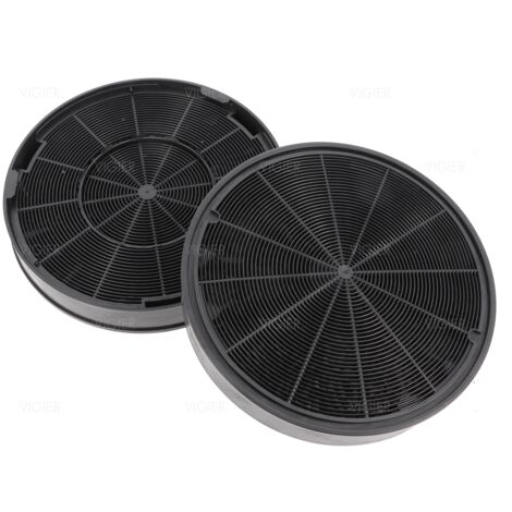 Lot de 2 filtres a charbon pour hotte De Dietrich 92x3435 AH4066F1 De Dietrich