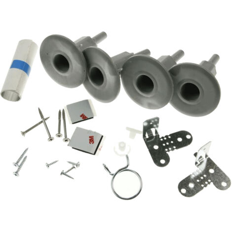 Kit de fixation encastrement porte pour lave-vaisselle – Compatible modèles BEKO – Installation sécurisée et stable – Références 1784430047, 1784430215 (1/2)