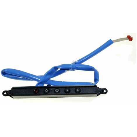 Boitier de commande complet d'origine (481231048135) Hotte ARISTON HOTPOINT, SCHOLTES