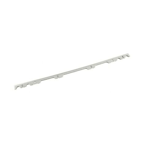 Rehausse bandeau 60 cm argent pour lave-vaisselle – Compatible Whirlpool – Remplace bandeau usé – Référence 488000496442
