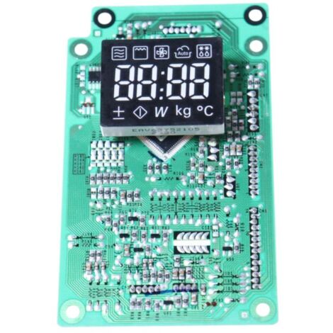 PLATINE PCB DISPLAY pour MICRO ONDES LG - EBR81609743 (1/2)