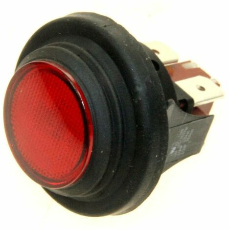 Interrupteur rouge d'origine (M0003816) Nettoyeur vapeur POLTI (1/2)