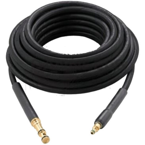 Tuyau flexible armé 15 m – Raccord rapide pour enrouleur – Compatible aspirateurs Nilfisk – Nettoyage efficace