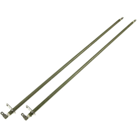 Lot de 2 résistances supérieures 372 mm – Compatibles Moulinex et Tefal – Remplacement pour fonctionnement optimal – Éléments de cuisson