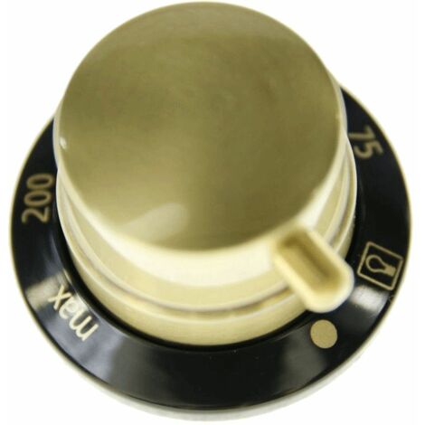 Bouton pour four cuisinière – Compatible avec BEKO CDF63110DB, CDF63111DB, FDF63110DBR – Pièce détachée de qualité - 250315626