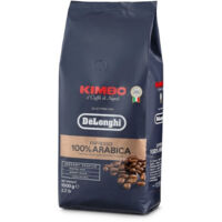 Café en grains KIMBO arabica 1KG – 100% arabica – Pour machines à café DELONGHI, KENWOOD, BRAUN – Saveur intense et douce