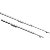 Glissières télescopiques pour four – Longueur 50cm – Acier inoxydable – Compatible avec modèles ELECTROLUX – Lot de 2 unités