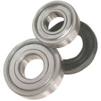 Kit roulement + joint pour lave-linge – Joint 62 mm – Roulements 62 mm et 43 mm – Compatible LACO, MARKLING, CURLING, FIRSTLINE, BOMPANI