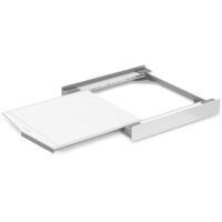 Kit de superposition universel pour lave-linge et sèche-linge – Compatible avec modèles 656118 – Installation facile – Dimensions compactes – Meliconi