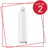 SOS Accessoire Lot de 2 filtres à eau WFC100MF pour Réfrigérateur, congélateur BOSCH 11032518