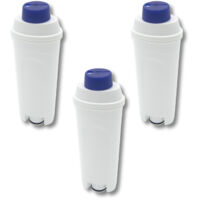 SOS Accessoire Lot de 3 Filtre à eau pour Delonghi DLSC002 Certifié TÜV pour DLSC002, SER3017 & 5513292811 ECAM, ESAM, ETAM