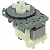 Pompe de vidange (49017711) Lave-vaisselle AIRLUX, ATLANTIC, AVEA, AYA, BAUKNECHT, BLUESKY, BOSCH, BRANDT, CALIFORNIA, CANDY, CARREFOUR, CARREFOUR HOME, CLAYTON, COBAL, COLDIS, CONTINENTAL EDISON, CUR