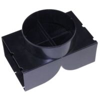 Scholtes – Deflecteur tuyau filtrant d'origine C00091129 – Pièce détachée pour hotte – Compatible avec Ariston, Hotpoint, Bauknecht, Ignis, Ikea, Whirlpool