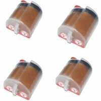 Lot de 4 cartouches anticalcaire – Élimine 99% du calcaire – Prolonge la durée de vie de votre centrale vapeur – Compatible avec Philips