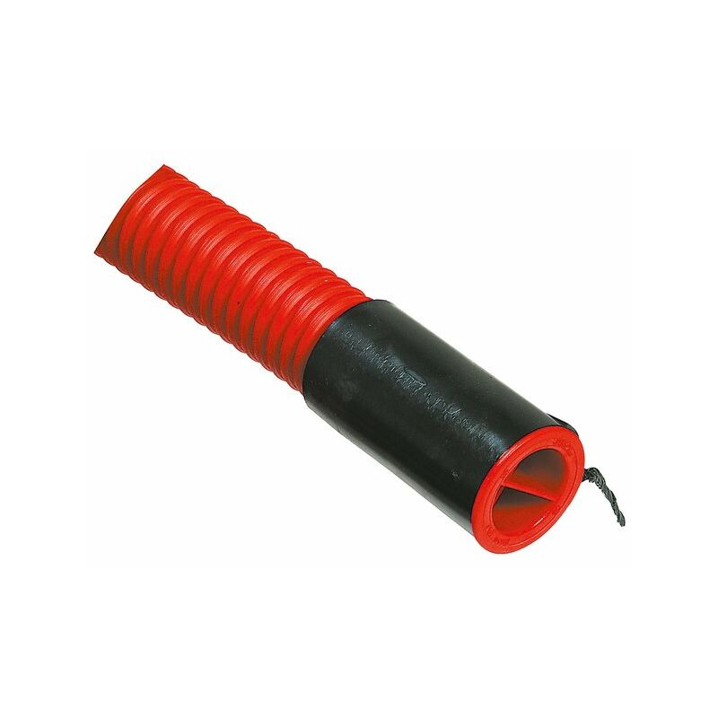 Gaine rouge EDF - Couronne 25 m - Diamètre 50 mm