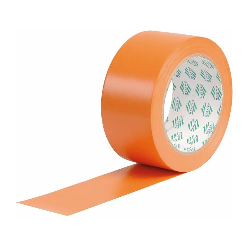 Adhésif PVC plastifié orange - 48 mm - 33 m - Antalis
