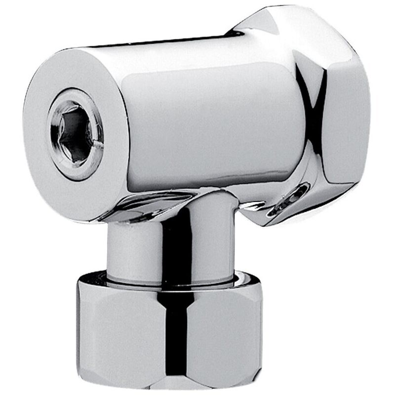 GROHE - Robinet de chasse RONDO pour WC, 20 x 27, robinet d'arrêt GROHE - Robinet de chasse RONDO pour WC, 20 x 27, robinet d'arrêt