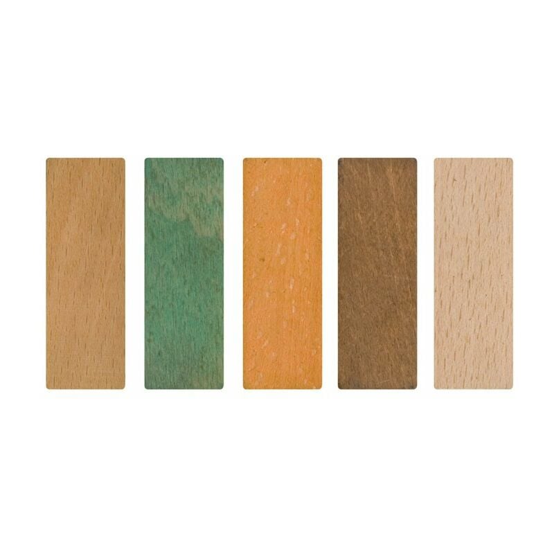 Cale de vitrage verte - 70 x 25 mm - 2 mm - Sachet de 100 - Goettgens