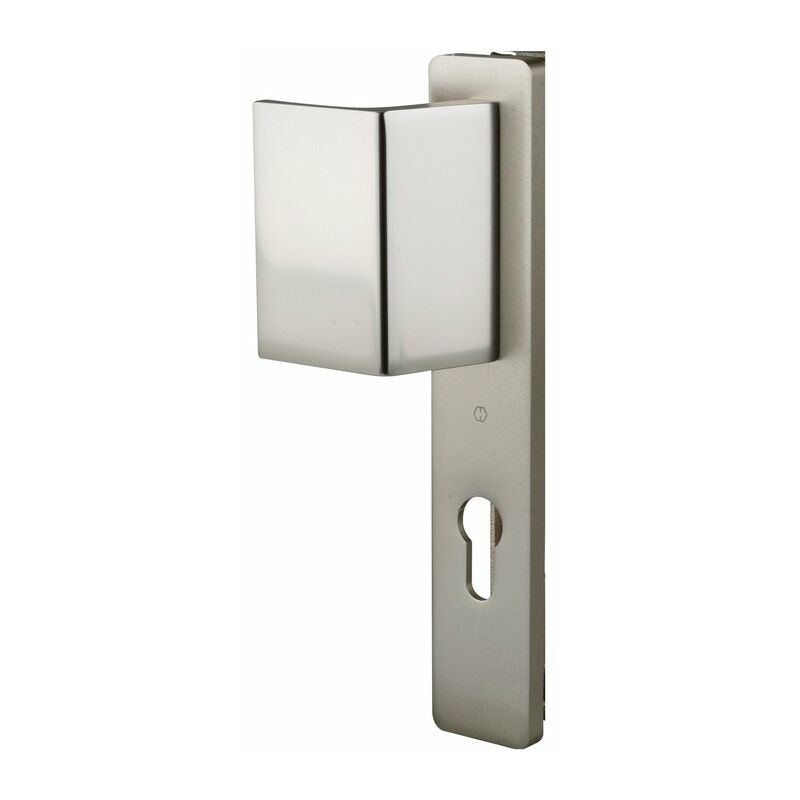 Poignée de porte palière - Zürich - Hoppe Et Cie - Beige ivoire - Clé I - 195 mm