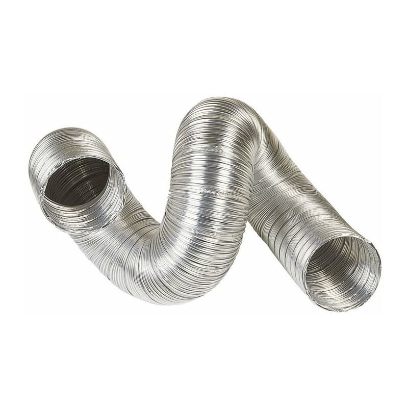 Gaine accordéon extensible - 0,85 à 3,02 m - diamètre 150 / 156 mm - Tolerie Emaillerie Nantaise
