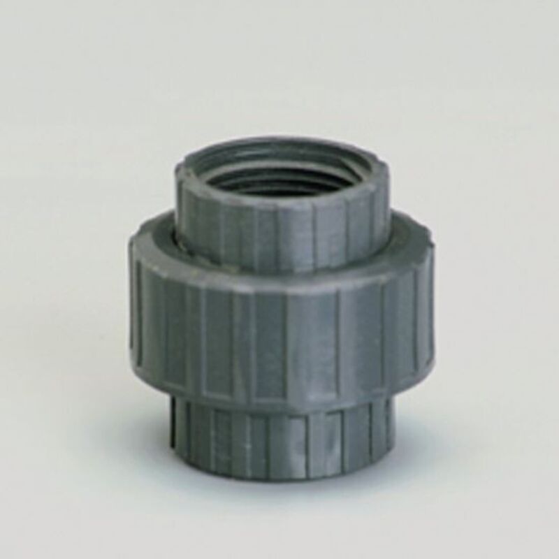 Raccord PVC Pression Noir Droit - F 3/4" - 32 Mm - Girpi BMM25 - 3