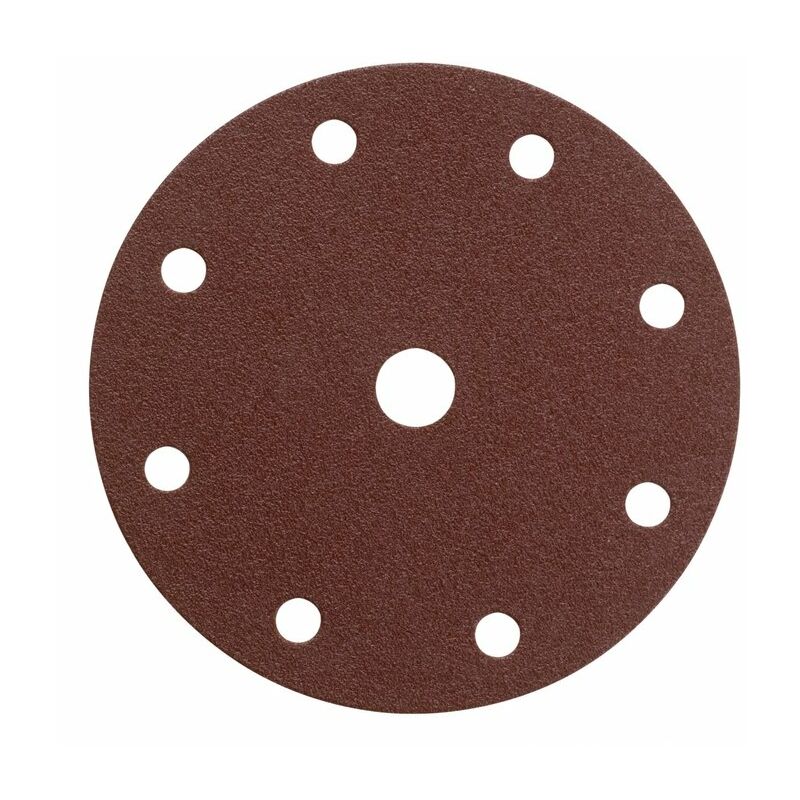 Disque papier auto-agrippant 8 trous - diamètre150 mm - Grain 150 - SIA Abrasives