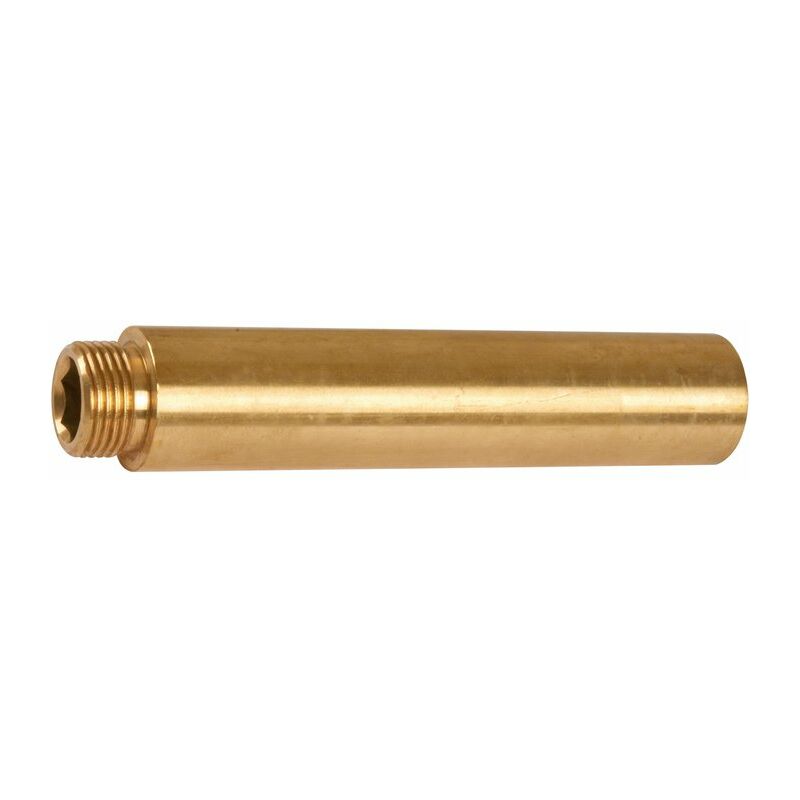 Rallonge laiton droit à visser - M 3/8' - F 3/8' - 100 mm