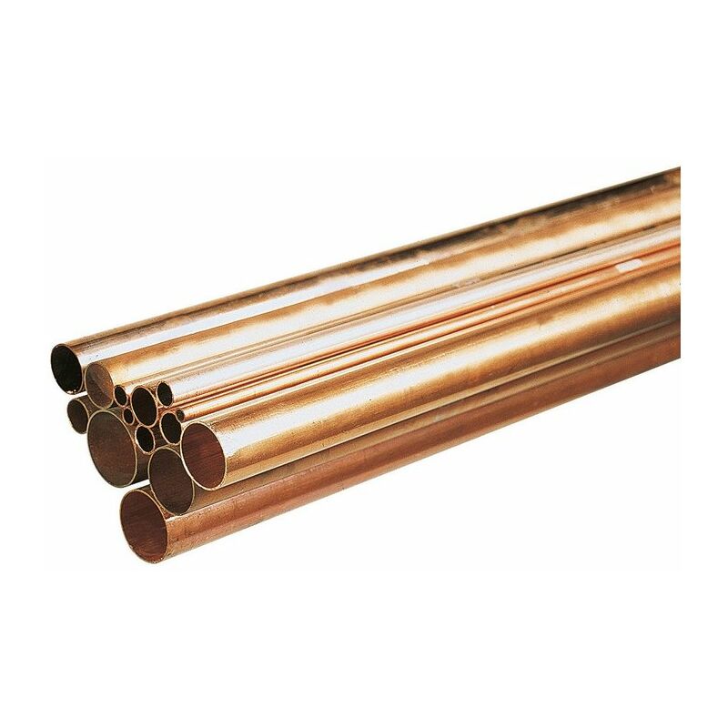 Tube cuivre en barre - Ø 12 mm - Barre de 2 m