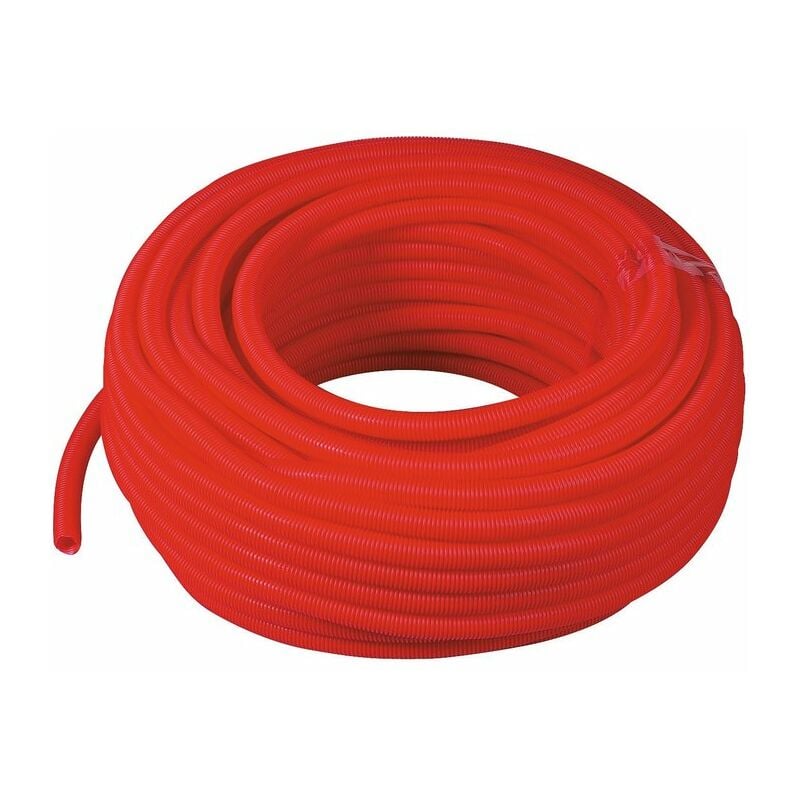 Gaine isolante - Rouge - diamètre40 - 50 ml