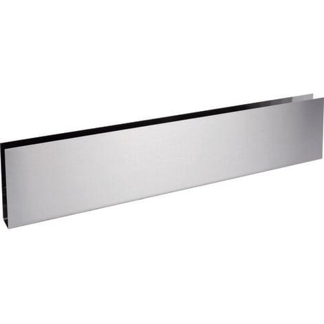 Plinthe de bas de porte en U inox satiné