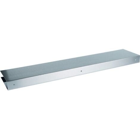 Plinthe de bas de porte en U inox satiné