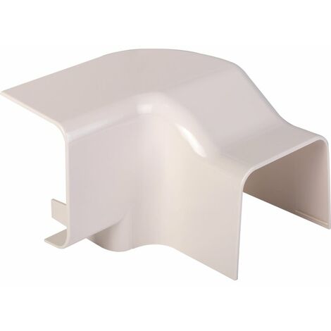Plombservice – Support d'angle vertical en plastique rigide beige – Dimensions 80 mm – Finition esthétique pour murs et plafonds – Installation facile avec adhésif (1/3)