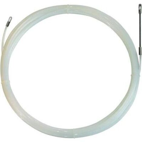 Greenlee – Tire-fils nylon 20m – Diamètre 4mm – Embout M4 pour passage de câbles – Conception ergonomique avec tête de guidage