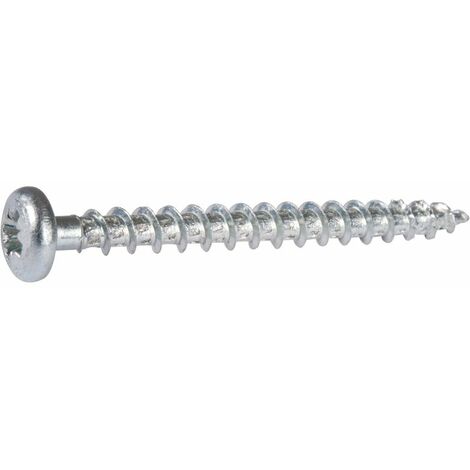 Vis agglo - Spax - Tête ronde - PZ - Acier zingué - 4 x 16 mm - Boîte de 1000