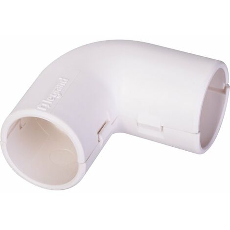 Coude équerre 90° IP40 Ø25mm blanc RAL9010 antimicrobien LEGRAND 06123
