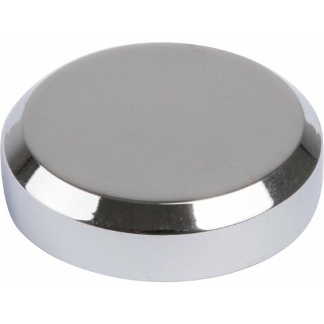 Support de glace rond chromé - diamètre 30 mm - MOD