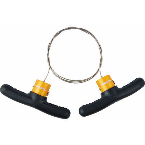 Scie à fil pour tubes plastique – Longueur 95 cm – Coupe droite efficace pour plomberie – Poignée bi-matière – Outibat